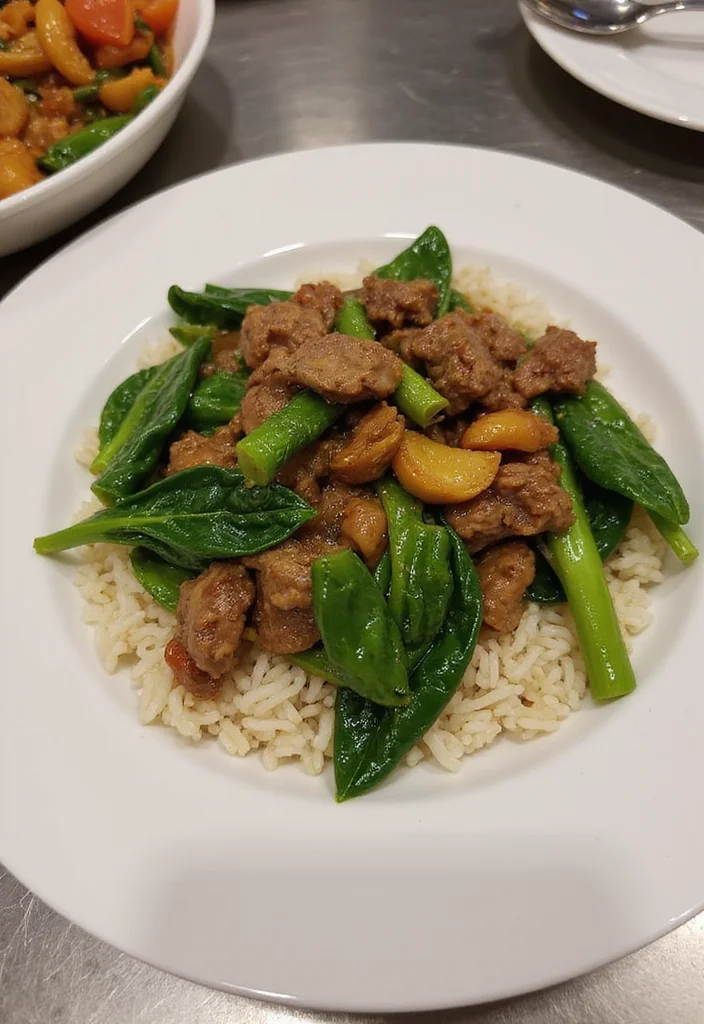 18 Beef Steak Filipino Recipes That Taste Incredible - 17. Beef Kangkong Stir-Fry