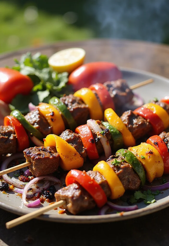 18 Beef Steak Filipino Recipes That Taste Incredible - 3. Filipino Beef Barbecue Skewers