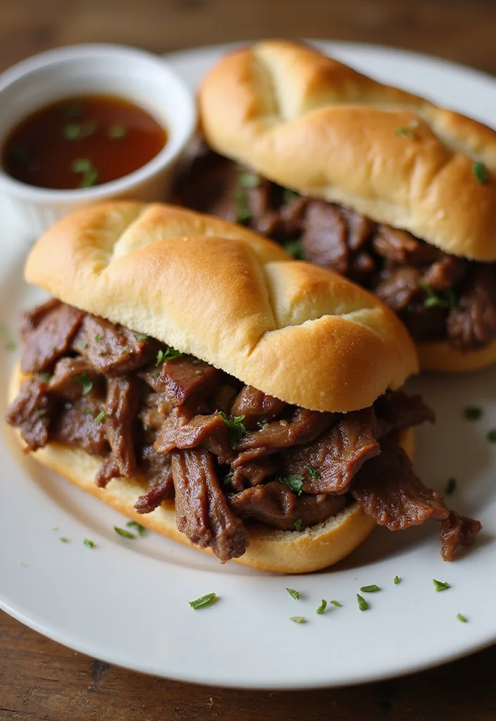 18 Easy Beef Bouillon Meals That Always Impress - 11. Beef Bouillon French Dip Sandwiches
