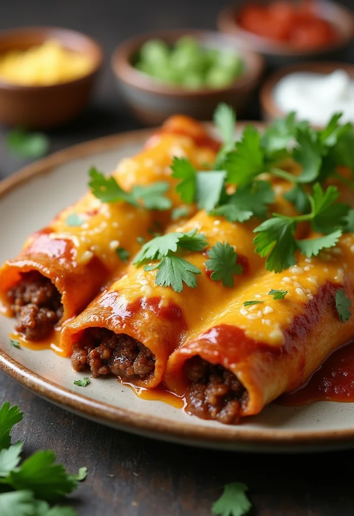 18 Easy Beef Bouillon Meals That Always Impress - 6. Easy Beef Enchiladas