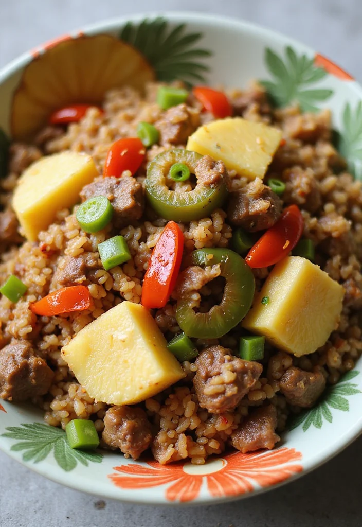 18 Easy Beef Fried Rice Meals That Always Impress - 10. Beef and Pineapple Fried Rice