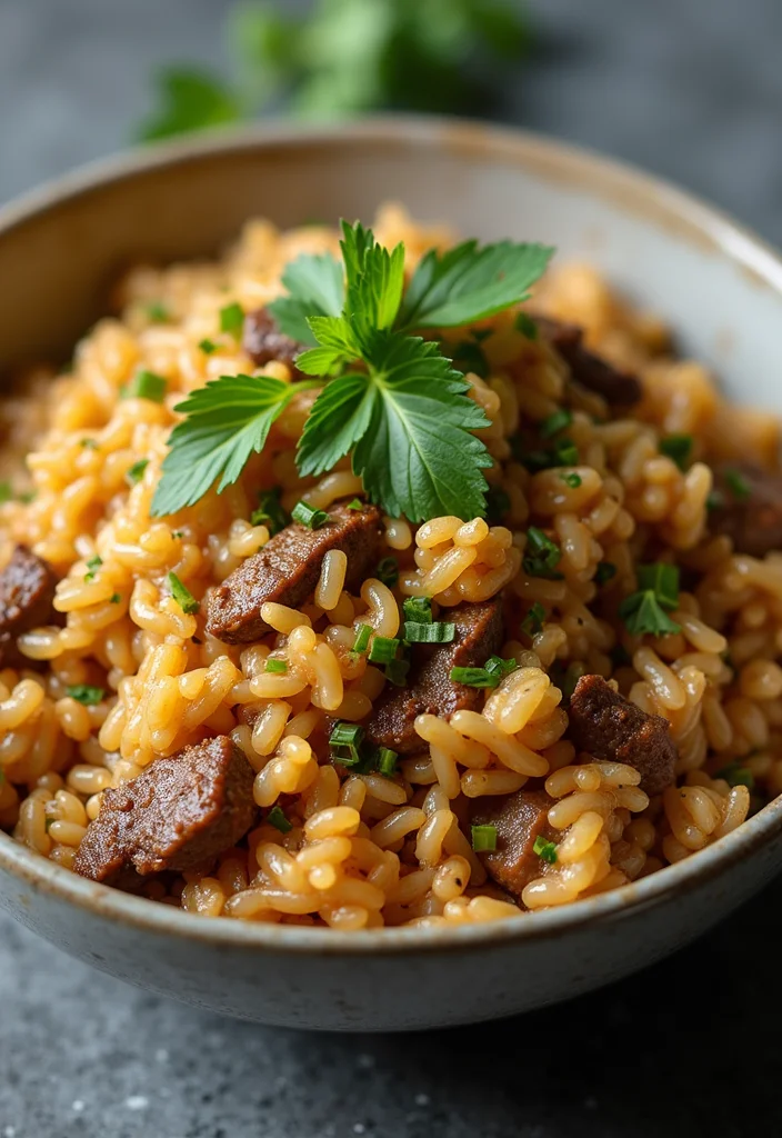 18 Easy Beef Fried Rice Meals That Always Impress - 7. Garlic Beef Fried Rice
