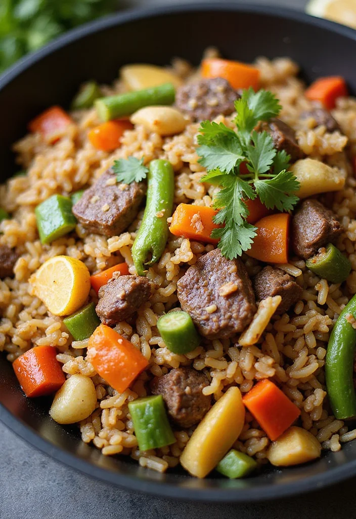 18 Easy Beef Fried Rice Meals That Always Impress - 8. One-Pan Beef Fried Rice