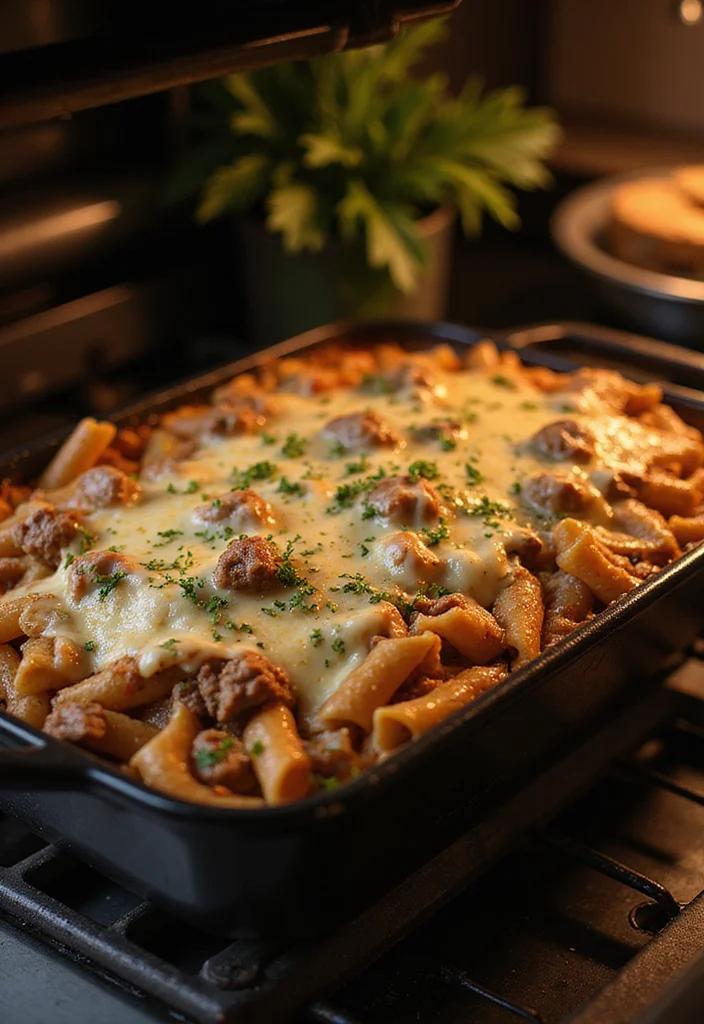 18 Genius Ways To Use 5 Ingredient Beef Stroganoff Tonight - 4. Stroganoff Pasta Bake