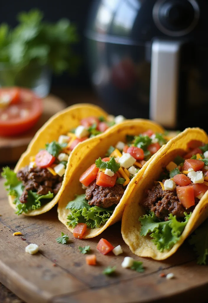 18 Genius Ways To Use Air Fryer Beef Tonight - 1. Air Fryer Beef Tacos