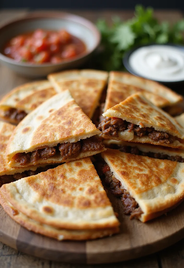18 Genius Ways To Use Air Fryer Beef Tonight - 12. Air Fryer Beef Quesadillas