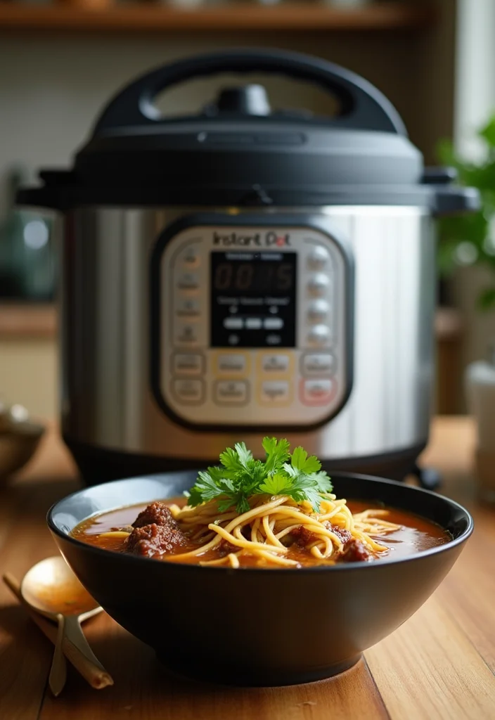 18 Taiwanese Beef Noodle Soup Ideas That Make Dinner So Much Easier - 3. Quick Instant Pot Beef Noodle Soup