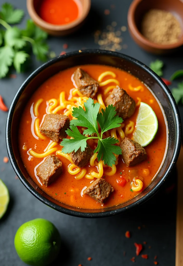18 Taiwanese Beef Noodle Soup Ideas That Make Dinner So Much Easier - 7. Curry Beef Noodle Soup