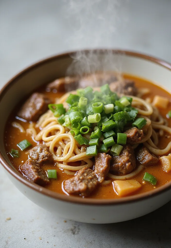 18 Taiwanese Beef Noodle Soup Ideas That Make Dinner So Much Easier - 8. Beef Noodle Soup with Sesame Oil