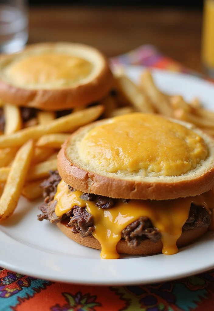 18 Underrated Shaved Beef Sandwich Recipes Worth Making - 7. Shaved Beef and Cheese Melt