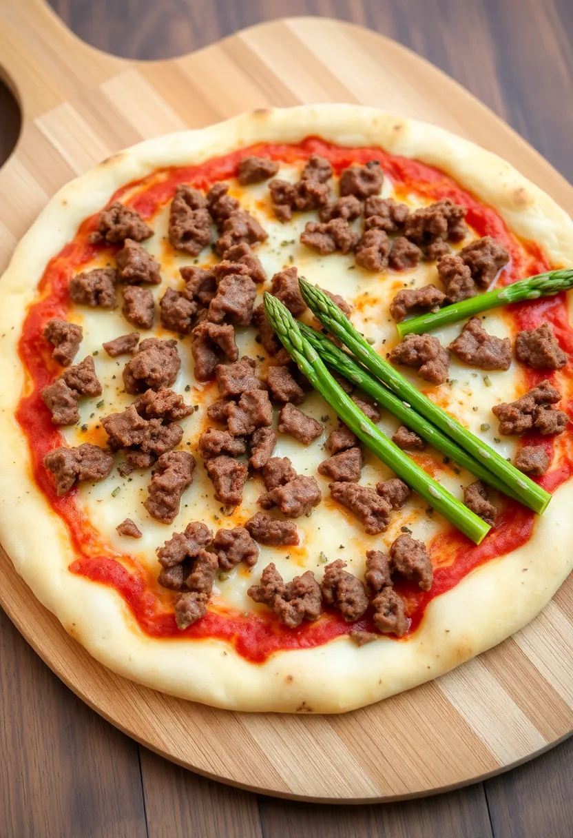 Top 14 Ground Beef And Asparagus Ideas You Haven’t Tried Yet - 10. Beef and Asparagus Pizza