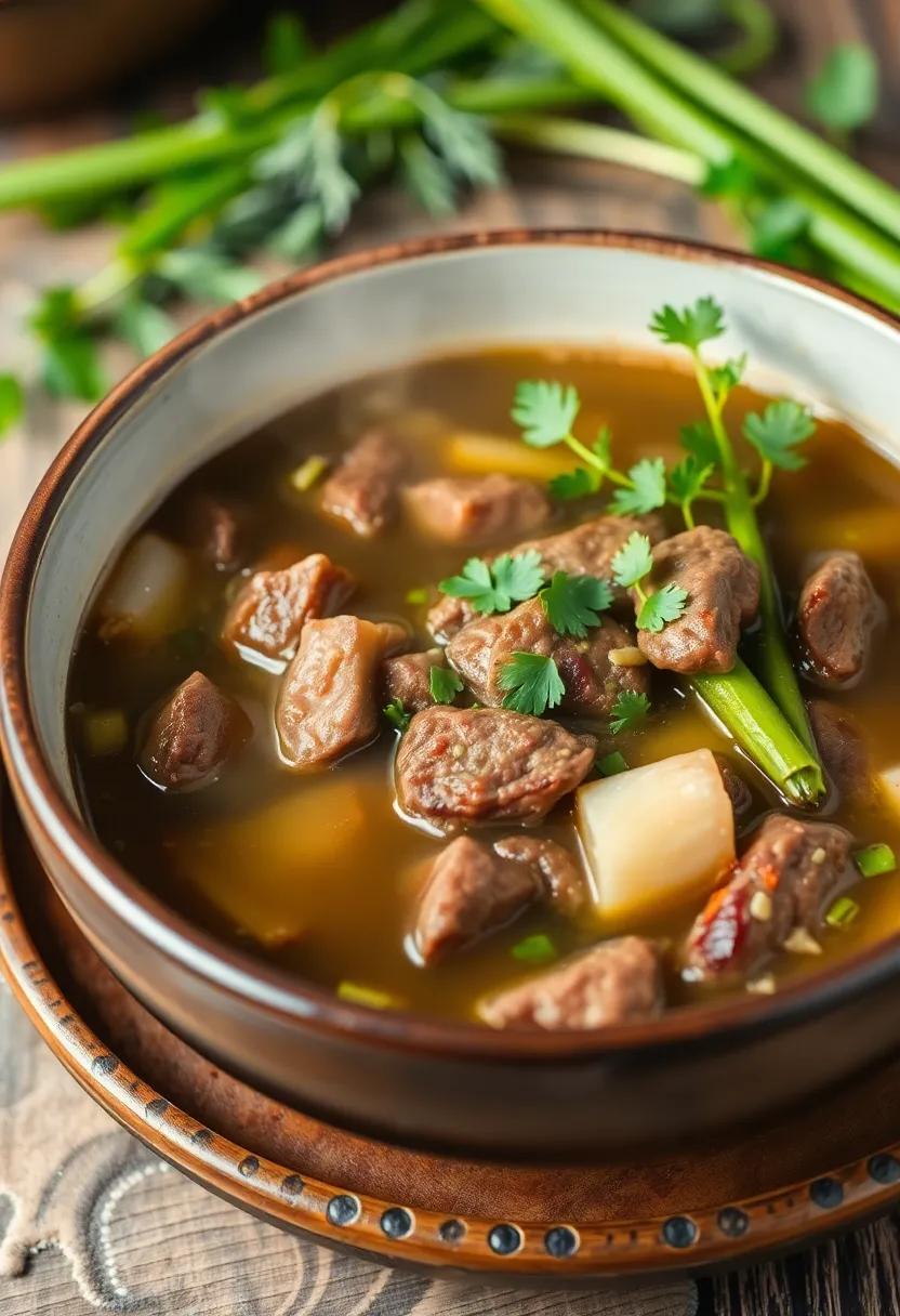 Top 14 Ground Beef And Asparagus Ideas You Haven’t Tried Yet - 7. Asian Beef and Asparagus Soup