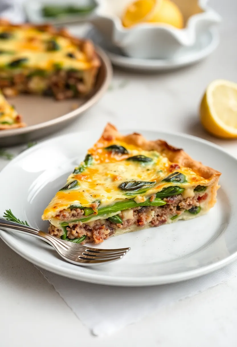 Top 14 Ground Beef And Asparagus Ideas You Haven’t Tried Yet - 8. Ground Beef Asparagus Quiche