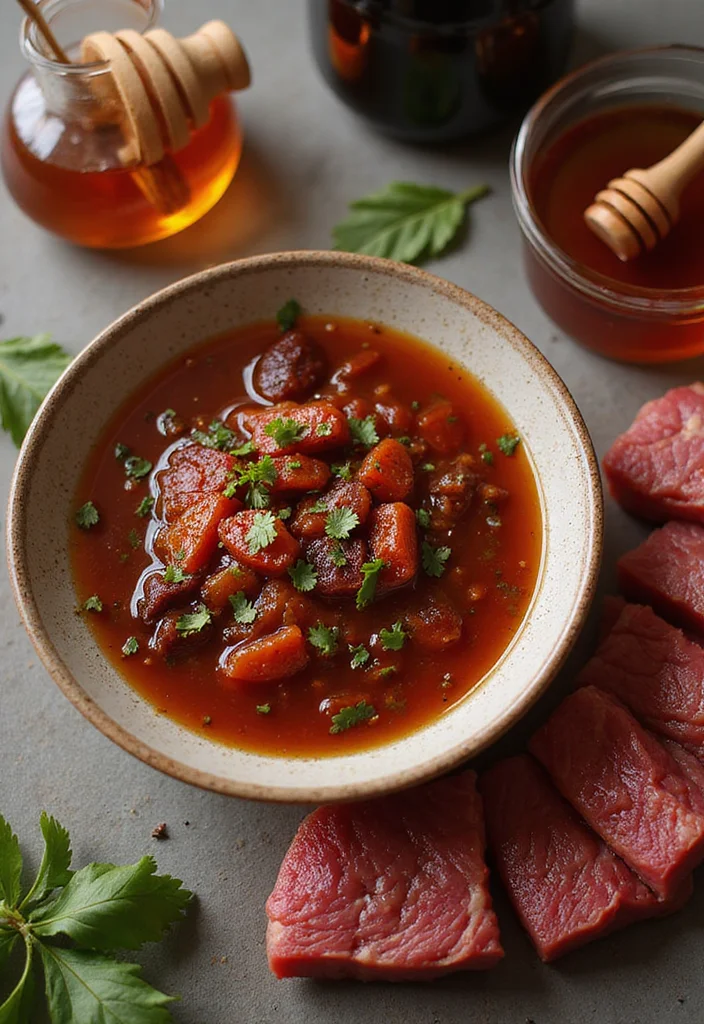 Top 15 Beef Jerky Marinade Ideas You Haven't Tried Yet - 10. Honey Balsamic Fusion