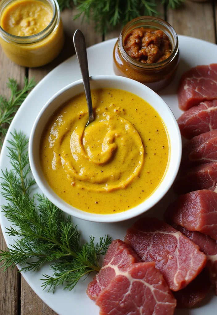 Top 15 Beef Jerky Marinade Ideas You Haven't Tried Yet - 11. Mustard & Dill Adventure