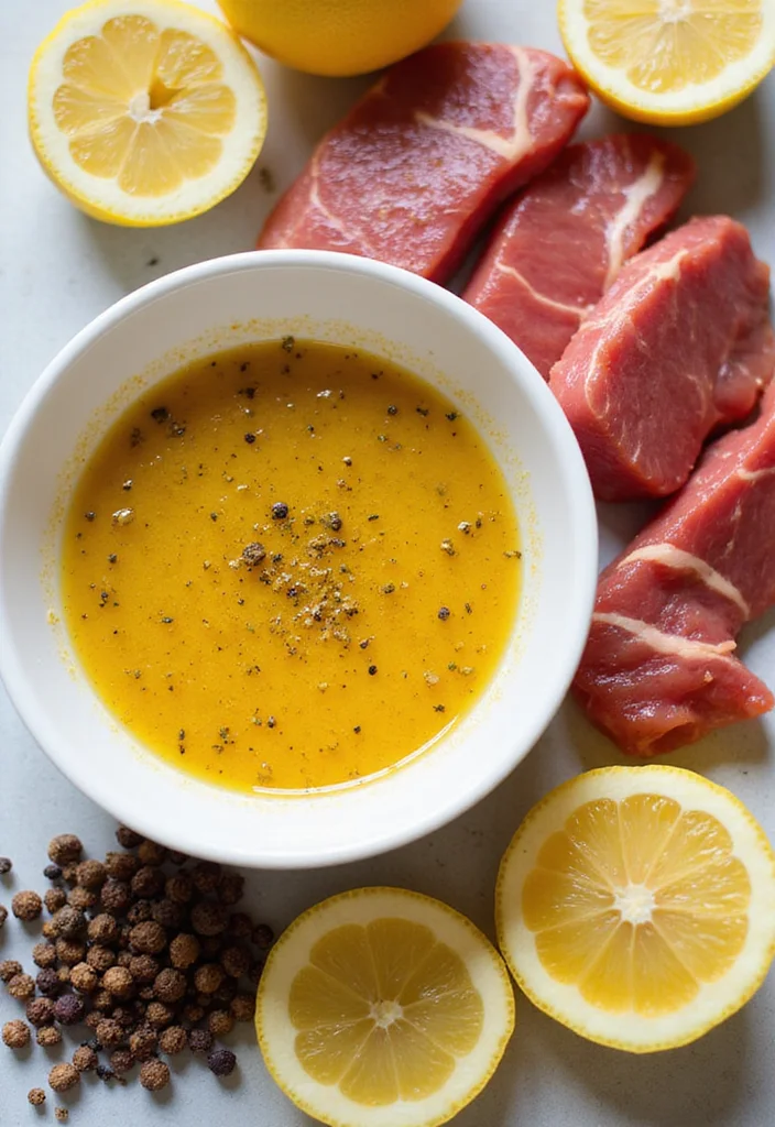 Top 15 Beef Jerky Marinade Ideas You Haven't Tried Yet - 14. Lemon Pepper Burst