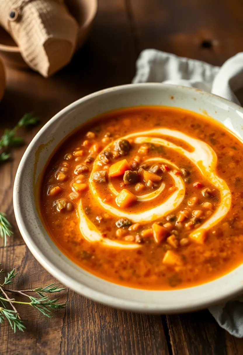 Top 17 Veggie Beef Soup Ideas You Haven't Tried Yet - 15. Lentil and Sweet Potato Soup
