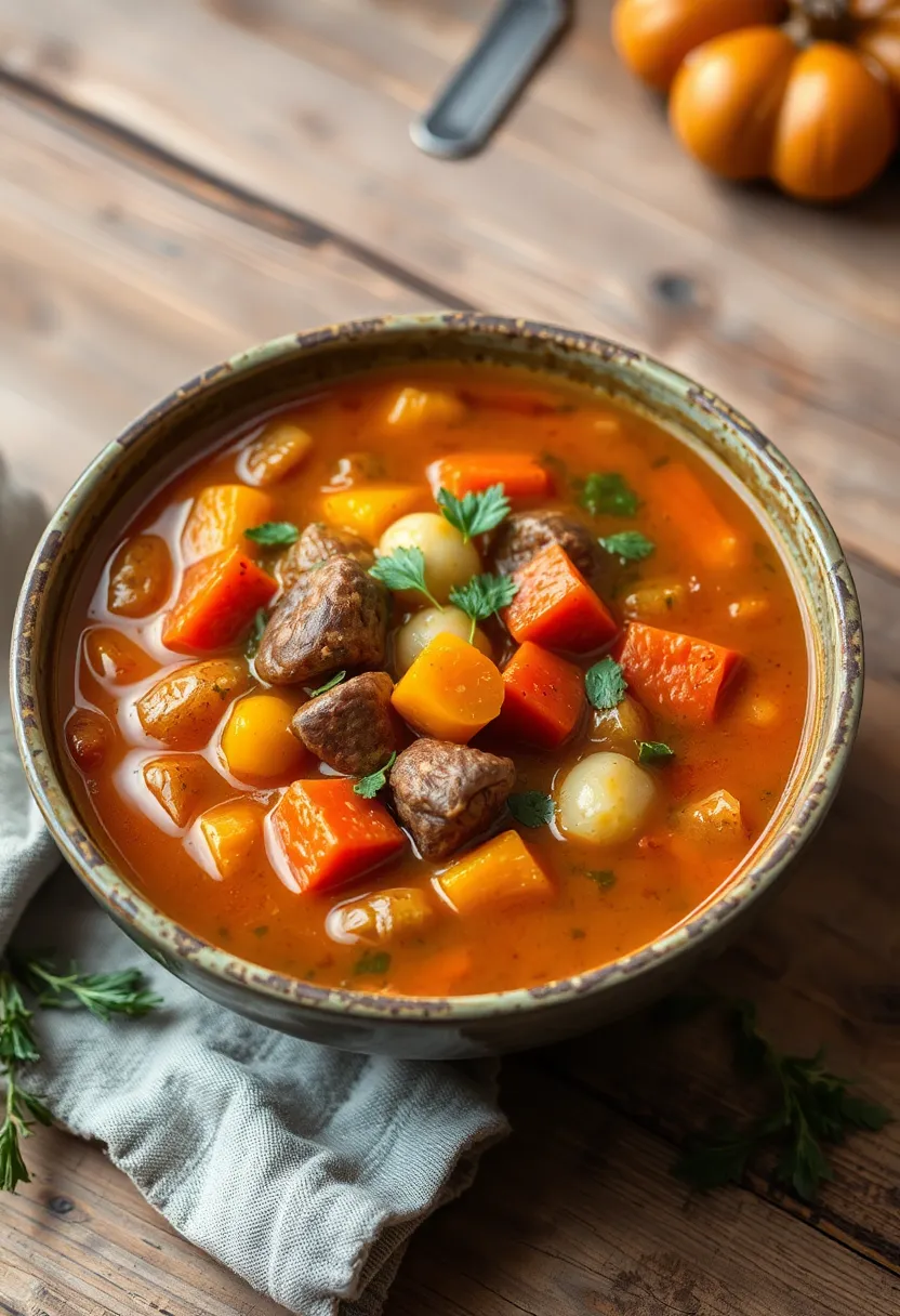 Top 17 Veggie Beef Soup Ideas You Haven't Tried Yet - 7. Rustic Root Vegetable Soup