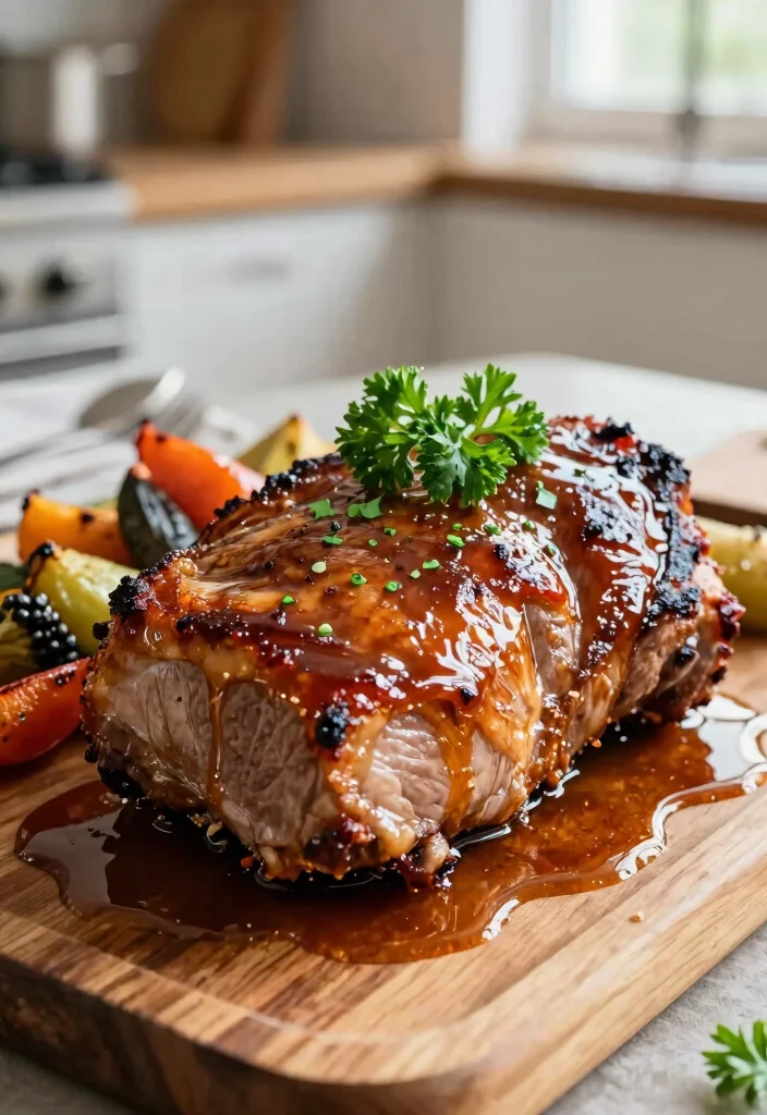 16 Baked Pork Loin Recipes for Tender Family Dinners - 1. Honey Garlic Baked Pork Loin 1