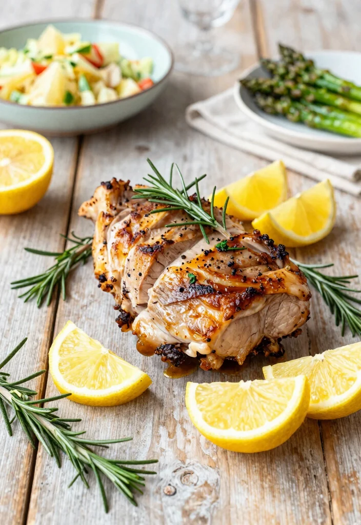 16 Baked Pork Loin Recipes for Tender Family Dinners - 4. Lemon Rosemary Baked Pork Loin 1