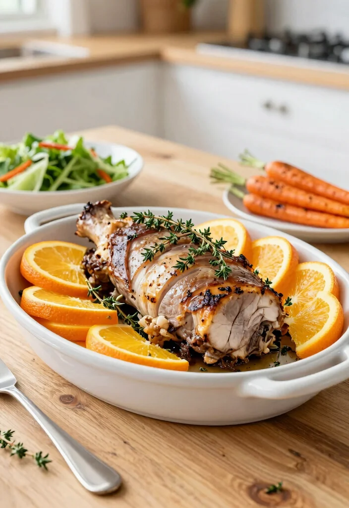 16 Baked Pork Loin Recipes for Tender Family Dinners - 7. Citrus Thyme Baked Pork Loin 1