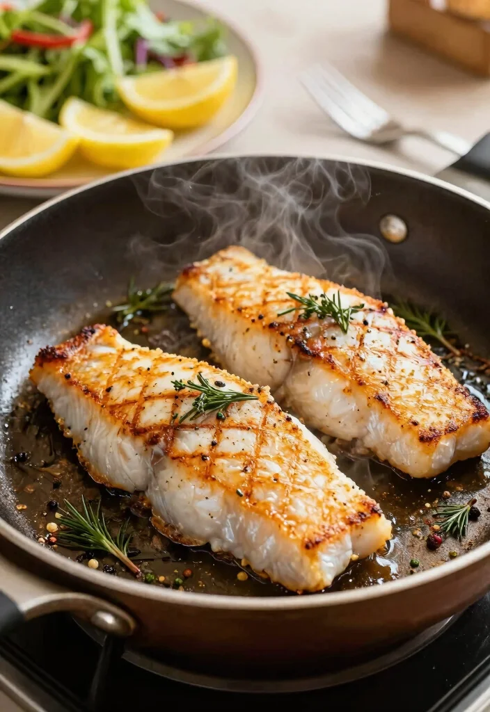 16 Best Cod Fish Recipes: Flaky Flavor-Packed Favorites for Weight Loss - 2. Spicy Pan-Seared Cod 1