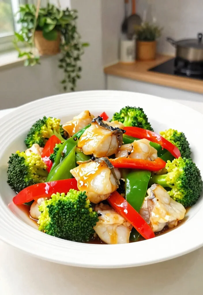 16 Best Cod Fish Recipes: Flaky Flavor-Packed Favorites for Weight Loss 8 16 Best Cod Fish Recipes: Flaky Flavor-Packed Favorites for Weight Loss - 7. Cod and Vegetable Stir-Fry 1