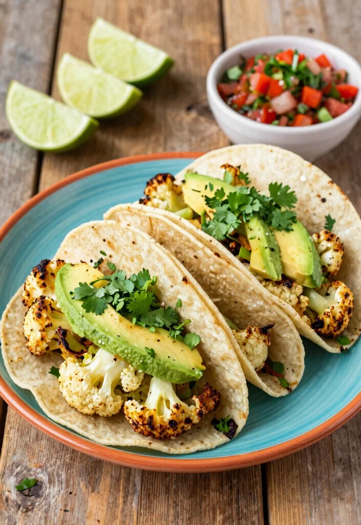 16 Best Gluten Free Recipes: Simple and Delicious 14 16 Best Gluten Free Recipes: Simple and Delicious - 13. Roasted Cauliflower Tacos 1