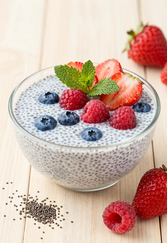 16 Best Gluten Free Recipes: Simple and Delicious 8 16 Best Gluten Free Recipes: Simple and Delicious - 7. Berry Chia Seed Pudding 1