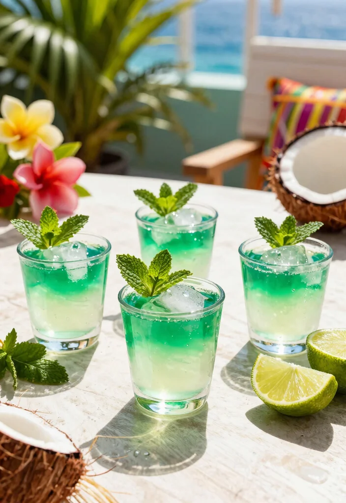 16 Best Jello Shot Recipes Party Ready Fun 14 16 Best Jello Shot Recipes Party Ready Fun - 13. Coconut Lime Mojito Jello Shots 1