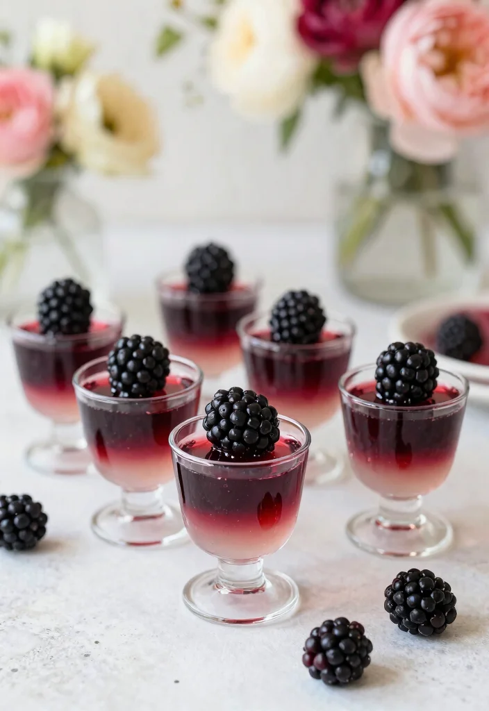 16 Best Jello Shot Recipes Party Ready Fun 15 16 Best Jello Shot Recipes Party Ready Fun - 14. Blackberry Bramble Jello Shots 1