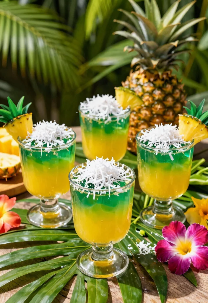 16 Best Jello Shot Recipes Party Ready Fun 4 16 Best Jello Shot Recipes Party Ready Fun - 3. Tropical Pineapple Coconut Jello Shots 1