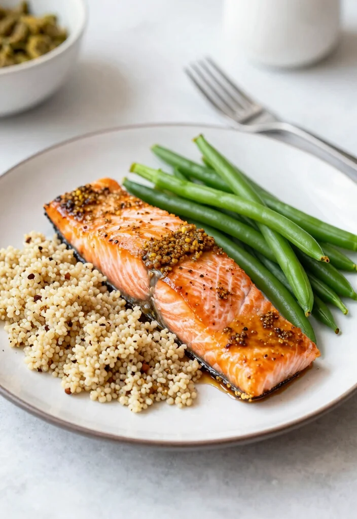 16 Brown Sugar Salmon Recipes: Sweet-Savory Balance for Healthy Meal Prep - 6. Brown Sugar Mustard Salmon 1
