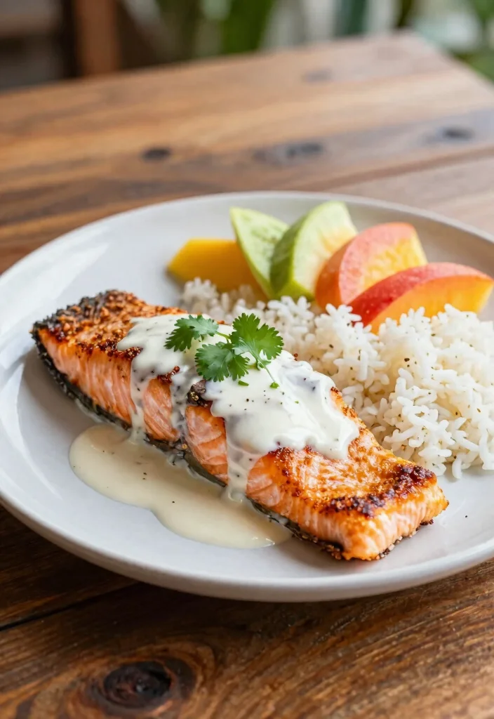 16 Brown Sugar Salmon Recipes: Sweet-Savory Balance for Healthy Meal Prep - 8. Brown Sugar Coconut Salmon 1