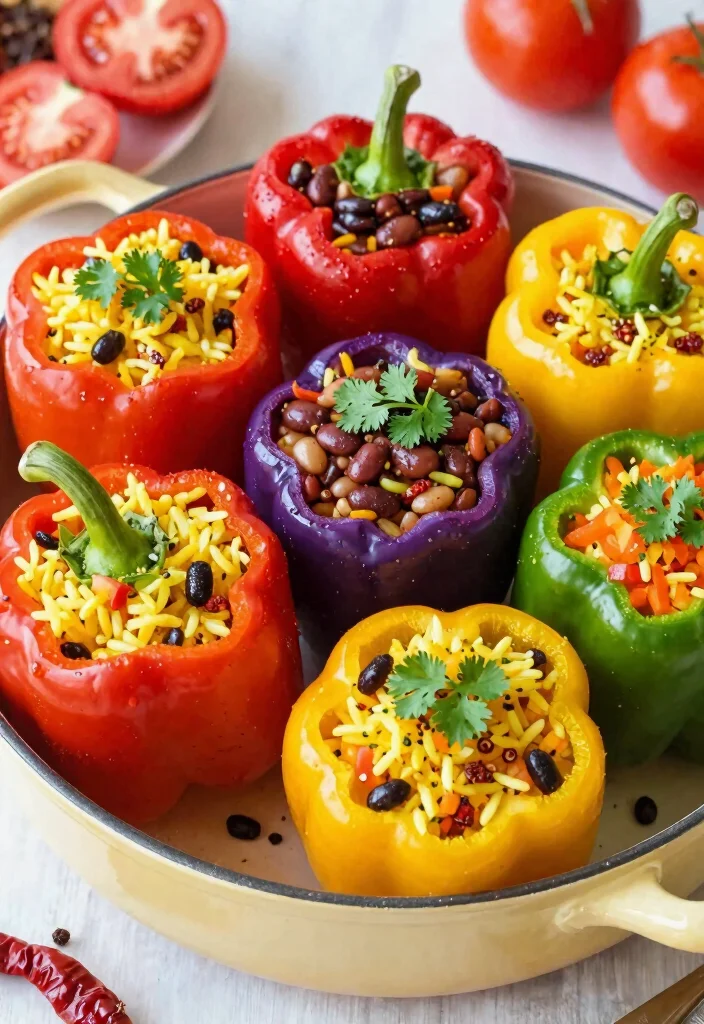 16 Cheap Recipes for Dinner: Budget-Friendly One-Pot Meals - 15. One-Pot Stuffed Peppers 1