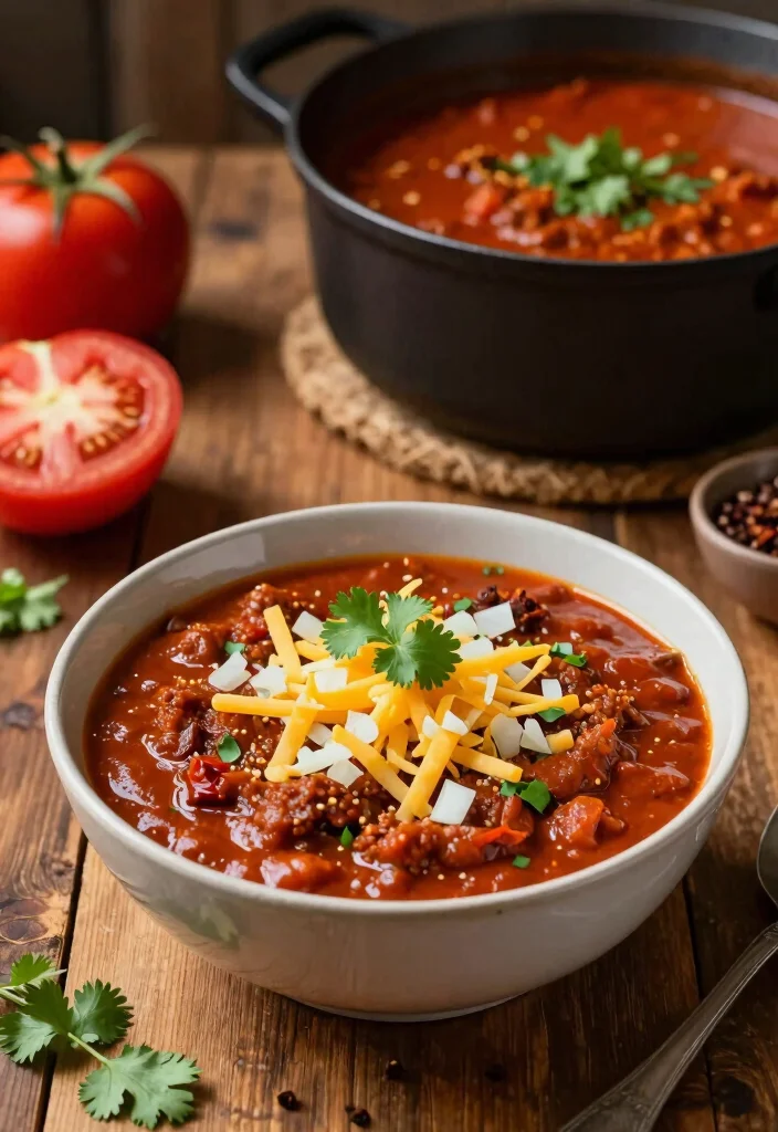 16 Cheap Recipes for Dinner: Budget-Friendly One-Pot Meals - 2. Spicy One-Pot Chili 1