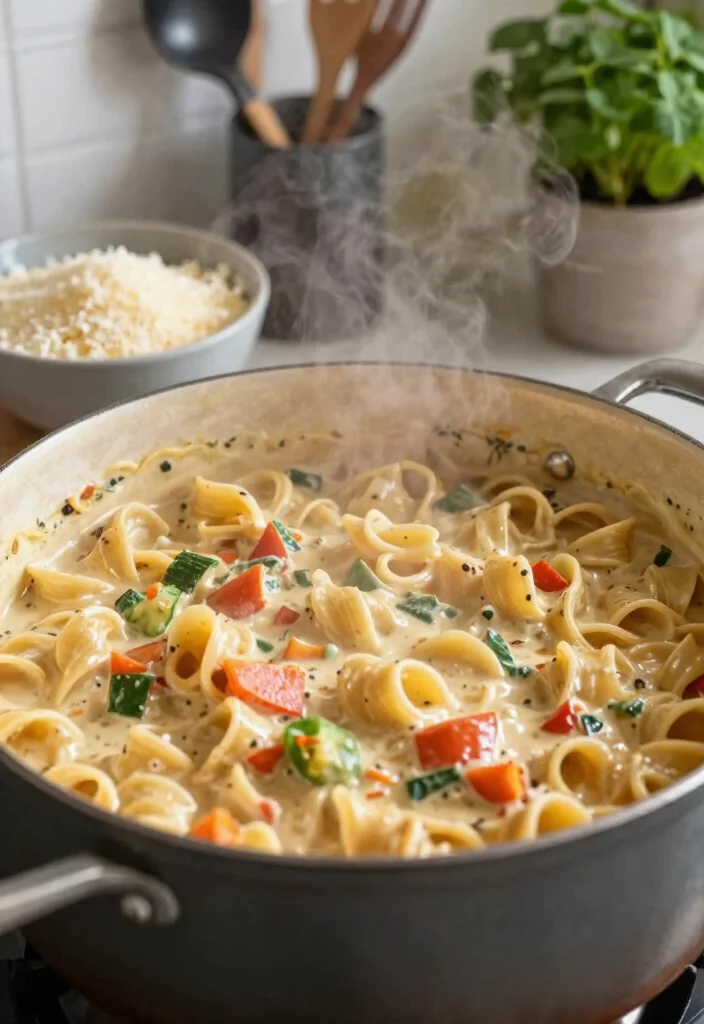 16 Cheap Recipes for Dinner: Budget-Friendly One-Pot Meals - 3. Creamy One-Pot Pasta 1