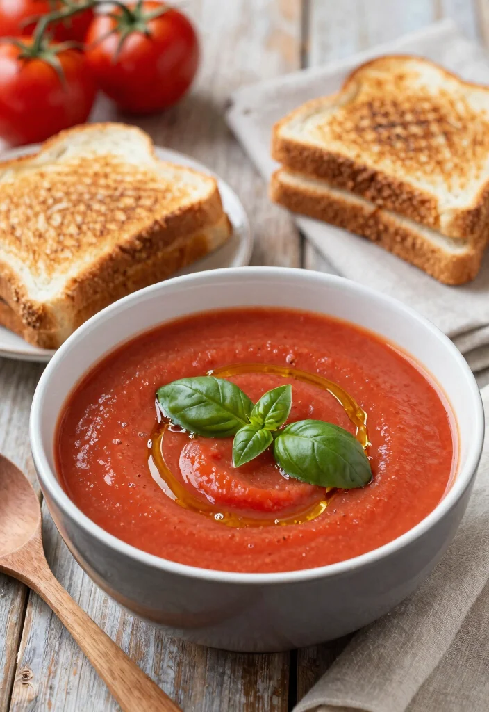16 Cheap Recipes for Dinner: Budget-Friendly One-Pot Meals - 5. One-Pot Tomato Basil Soup 1