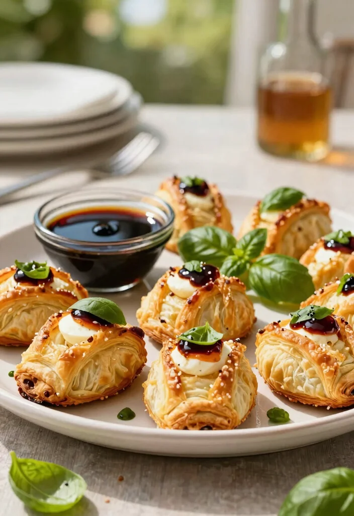 16 Crescent Roll Recipes Dinner Easy Flaky Mains - 12. Caprese Crescent Roll Bites 1