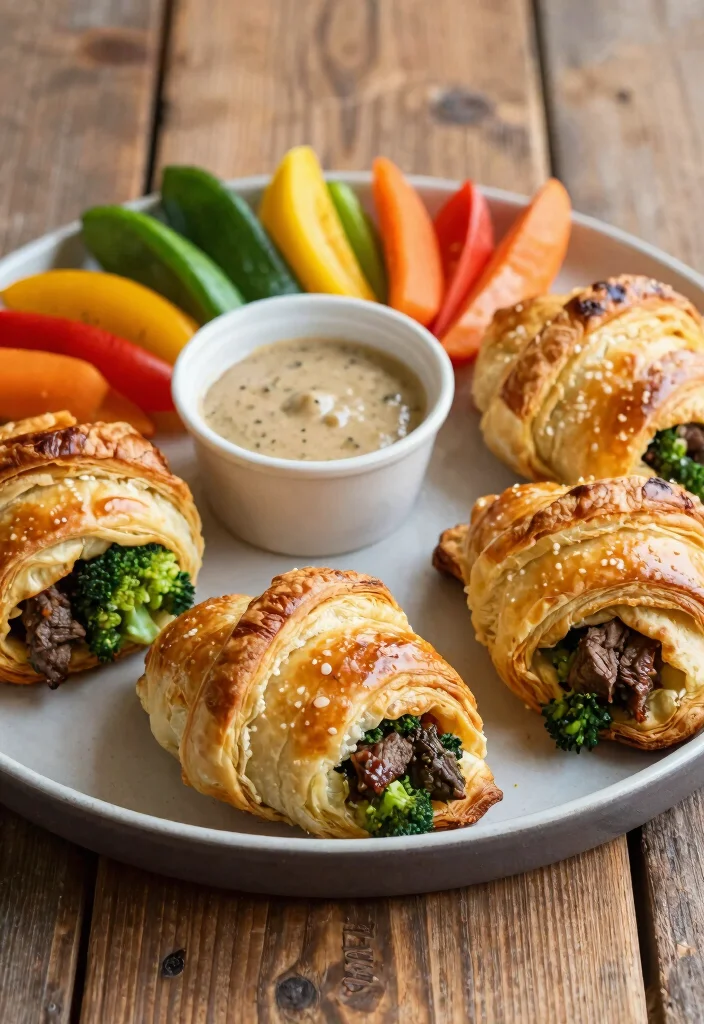 16 Crescent Roll Recipes Dinner Easy Flaky Mains - 3. Beef and Broccoli Crescent Roll Bake 1