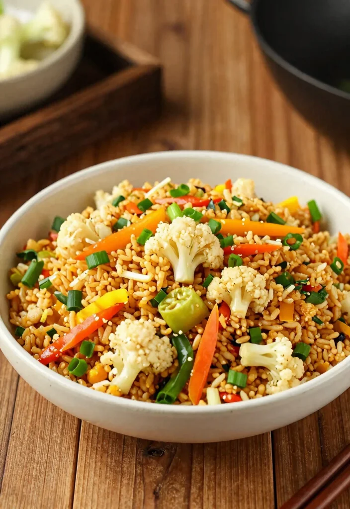 16 Delicious Recipes for Dinner: Tried and True Favorites - 14. Cauliflower Fried Rice 1