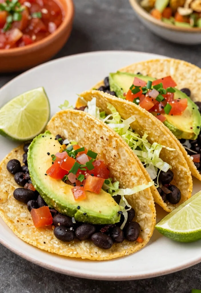 16 Delicious Recipes for Dinner: Tried and True Favorites - 16. Mexican Black Bean Tacos 1