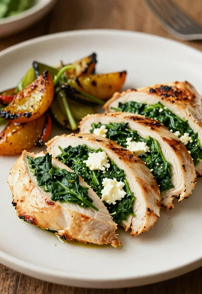 16 Delicious Recipes for Dinner: Tried and True Favorites - 9. Spinach and Feta Stuffed Chicken 1