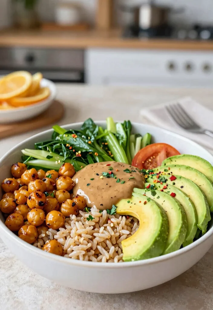 16 Dinner Recipes High Protein Filling Healthy Meals - 15. Protein-Packed Buddha Bowl 1