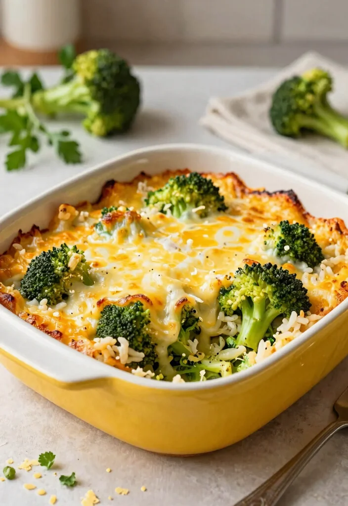 16 Dinner Recipes With Rice: One Pot Comfort - 3. One-Pot Cheesy Broccoli and Rice Casserole 1