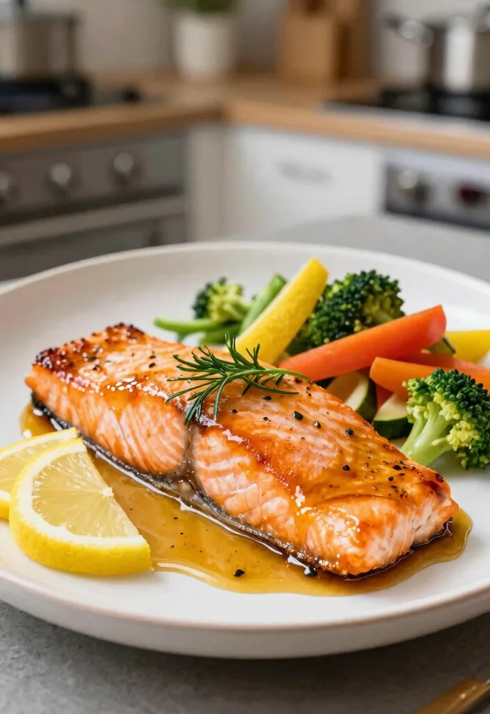 16 Dinner Recipes for One: Simple Satisfying Plates - 10. Honey Garlic Salmon 1
