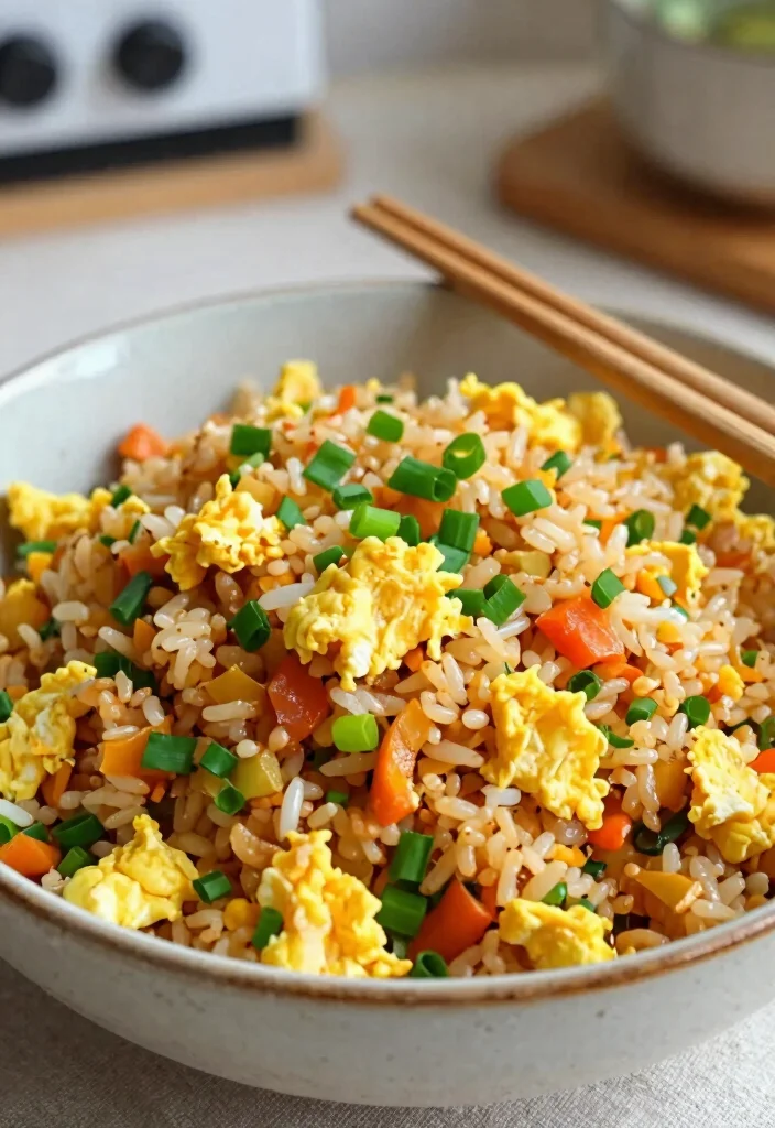 16 Dinner Recipes for One: Simple Satisfying Plates - 13. Egg Fried Rice 1