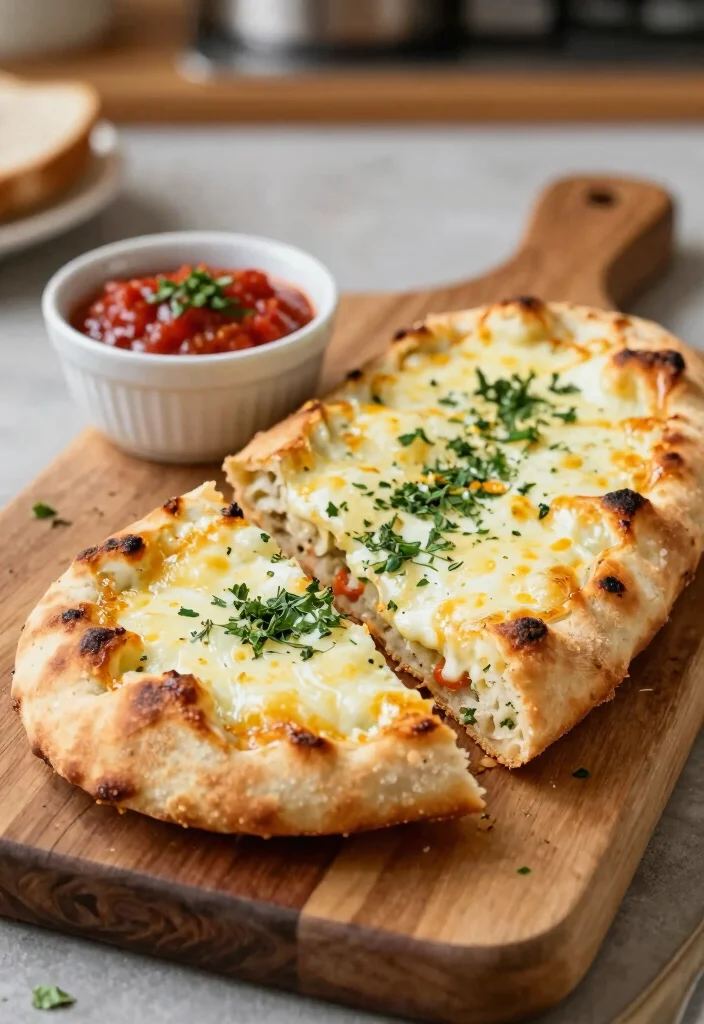 16 Dinner Recipes for One: Simple Satisfying Plates - 16. Savory Herb and Cheese Flatbread 1