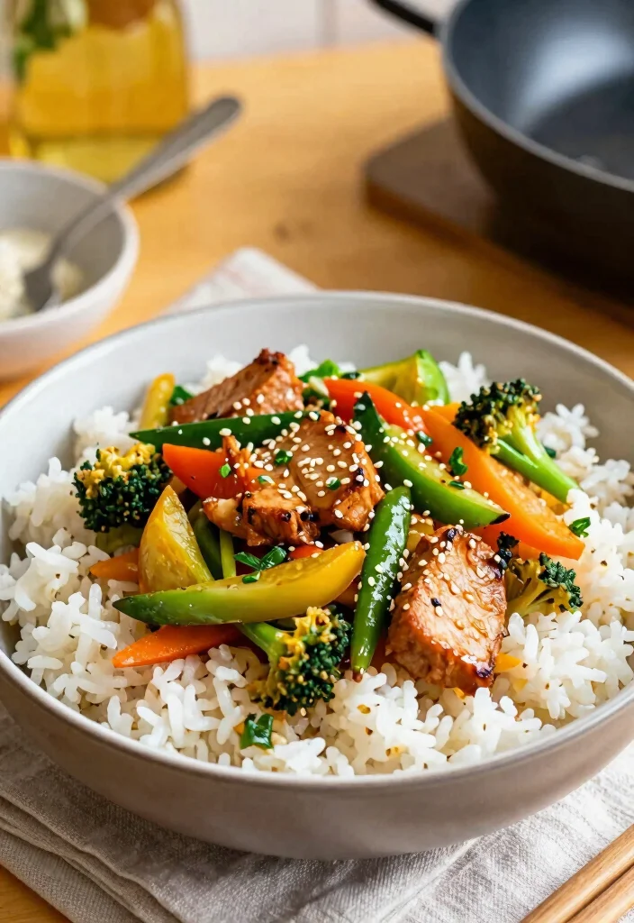 16 Dinner Recipes for One: Simple Satisfying Plates - 9. Veggie-Packed Stir-Fry 1