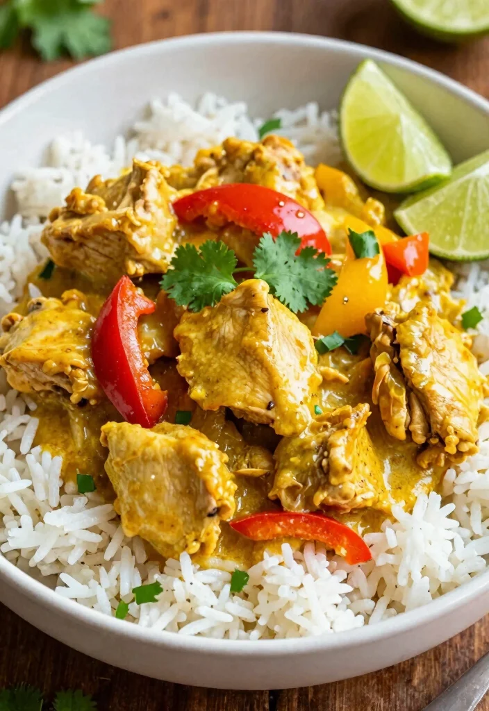 16 Easy Everyday Chicken Dinner Recipes for Healthy One-Pan Meals - 9. Coconut Curry Chicken 1